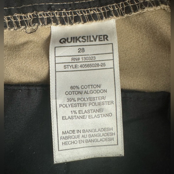 Quiksilver Shorts Size 28 - Picture 8 of 8